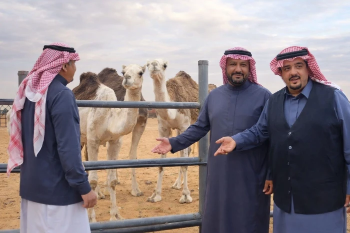 تسريب فيديو من مزرعة الأمير عبد العزيز بن فهد يكشف عن امتلاكه لأغرب حيوان بألوان عجيبة