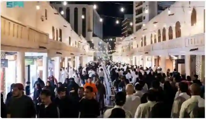 سبب الزحام الشديد وتسابق سكان جدة لشراء مقاضي العيد من هذا السوق فقط 