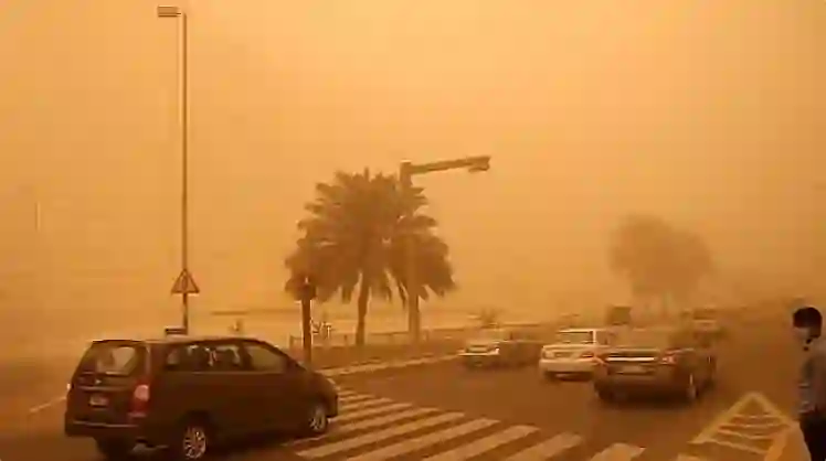 بيان هام حول العواصف الرملية في السعودية