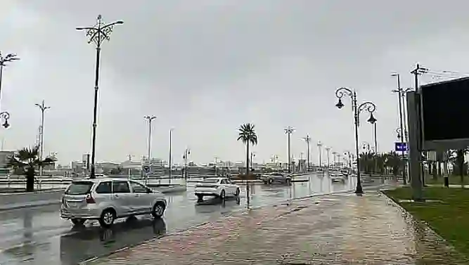 مناطق الهطولات المطرية الاربعاء والخميس وتحذيرات من رياح عاصفة محملة بالغبار 