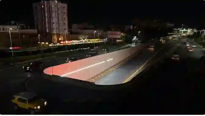 أمانة الطايف تنشر صور لتسعة مشاريع جديدة ستغير شكل والوان جسور وطرقات الطايف 